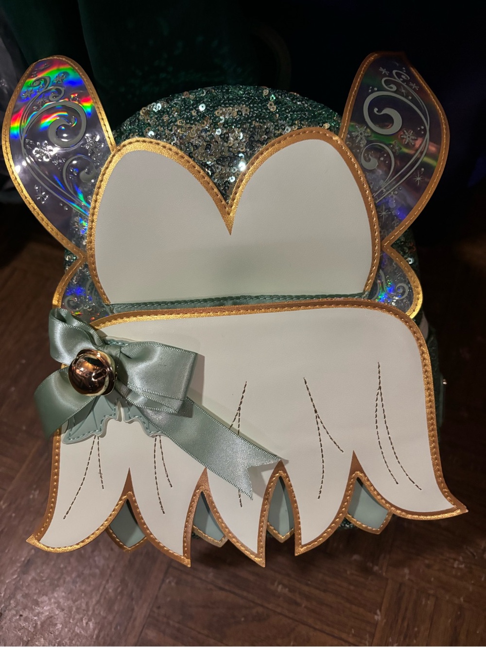 Disney Loungefly Tinker Bell Sequin Mini Backpack